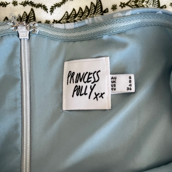 Princess Polly Blue Floral Mini Dress - Picture 4 of 4